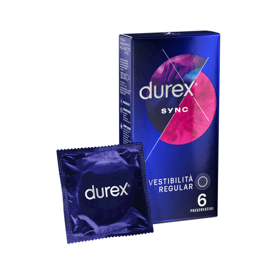 DUREX IT DUREX SYNC 6 PRESERVATIVI